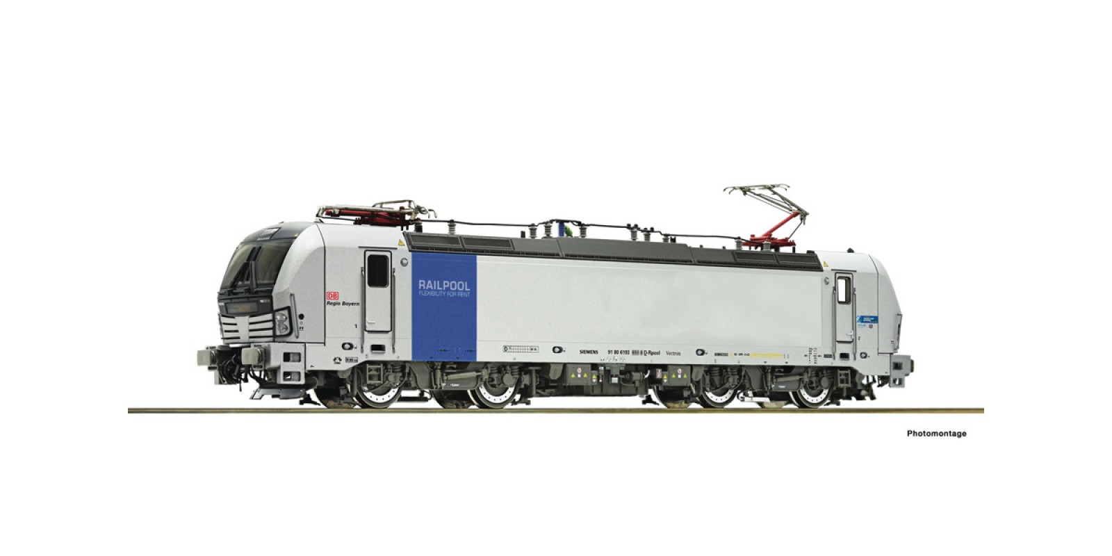 RO73933 - Electric locomotive 193 805, Railpool